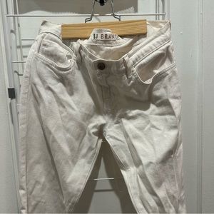 j brand jeans size30 white skinny cut
